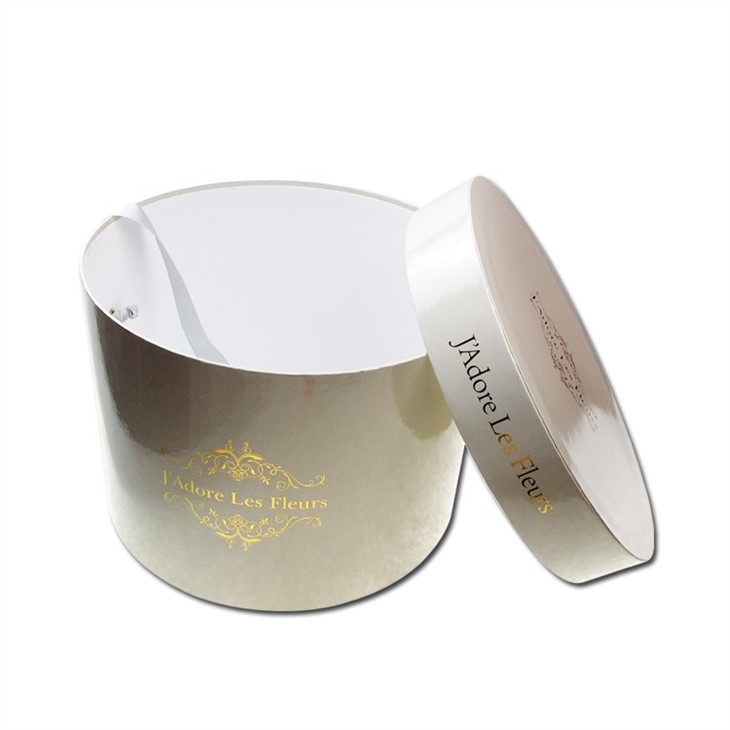 Round Flower Boxes As Gift Sets